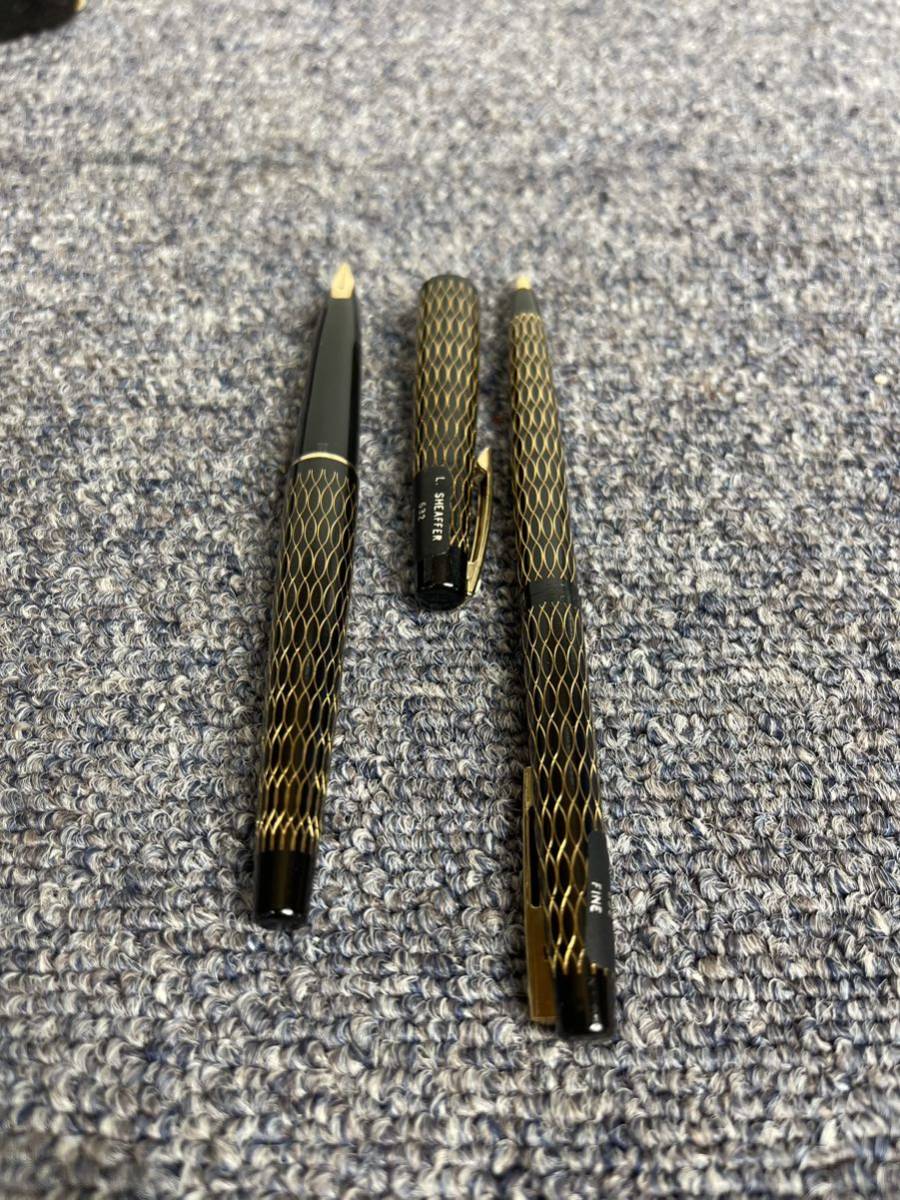 希少 Sheaffer（シェーファー） Medium 万年筆・ボールペン セット