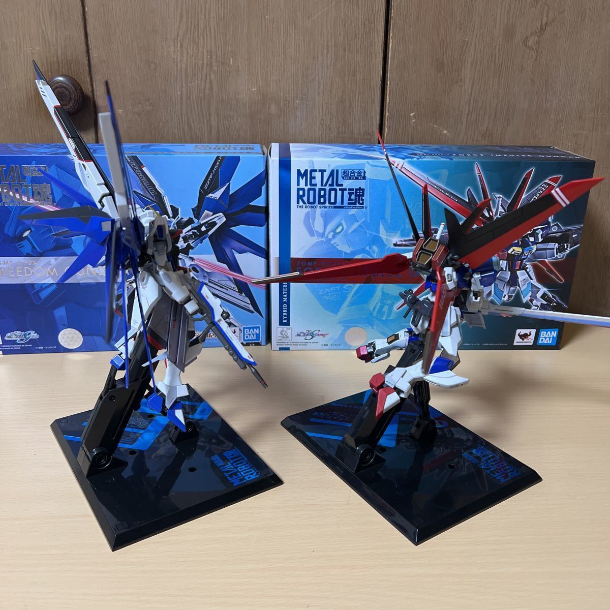 BANDAI バンダイ METAL ROBOT魂 フリーダムガンダム インパルス 