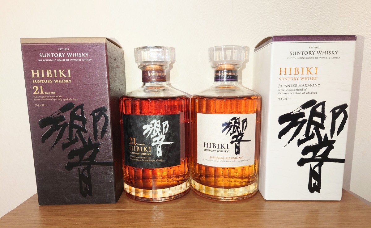 飲料・酒 ☆未開封☆サントリー☆白州＆響☆700ml瓶☆2本セット☆箱付☆