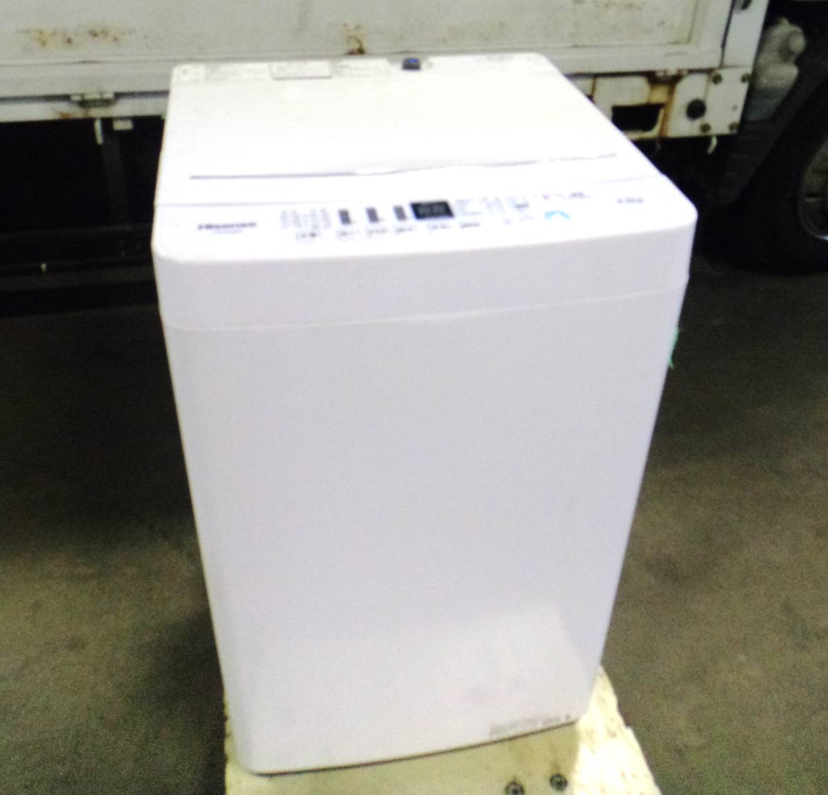 豊富な，安い Y1760 【2020年製】 ハイセンス Hisense 洗濯機 4.5kg HW 