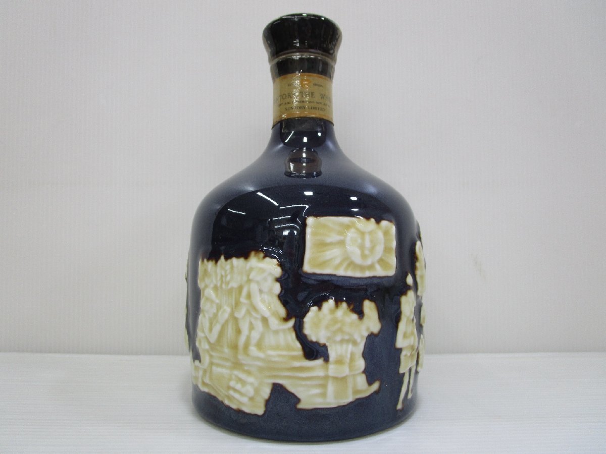 サントリー ザ ウイスキー 有田焼 陶器ボトル 750ml(1375g) 43