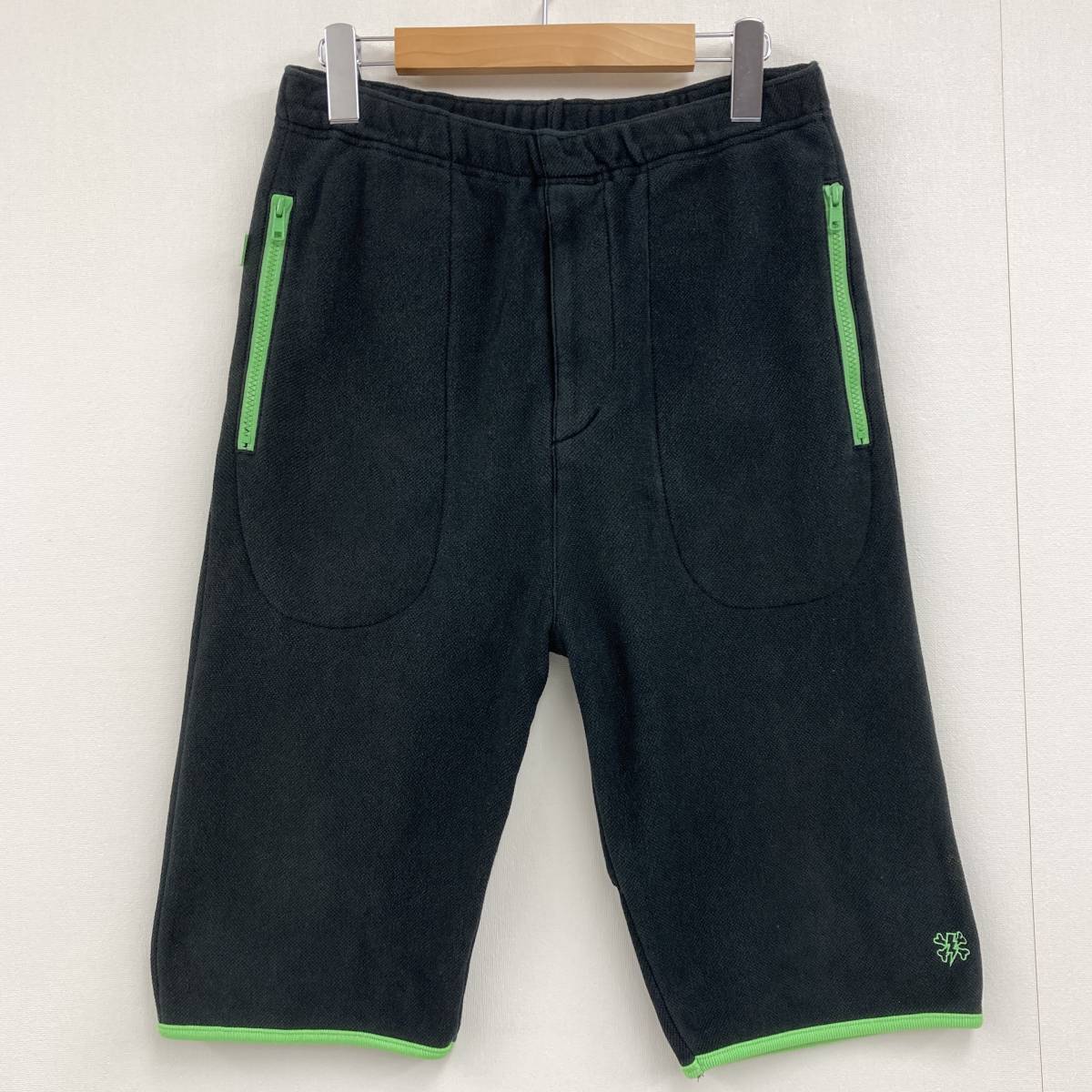 UNDERCOVER GOODENOUGH 01SS ショートパンツ サンダーボーン 稲妻 ブラック M グッドイナフ アンダーカバー ショーツ GDEH 00s archive 971