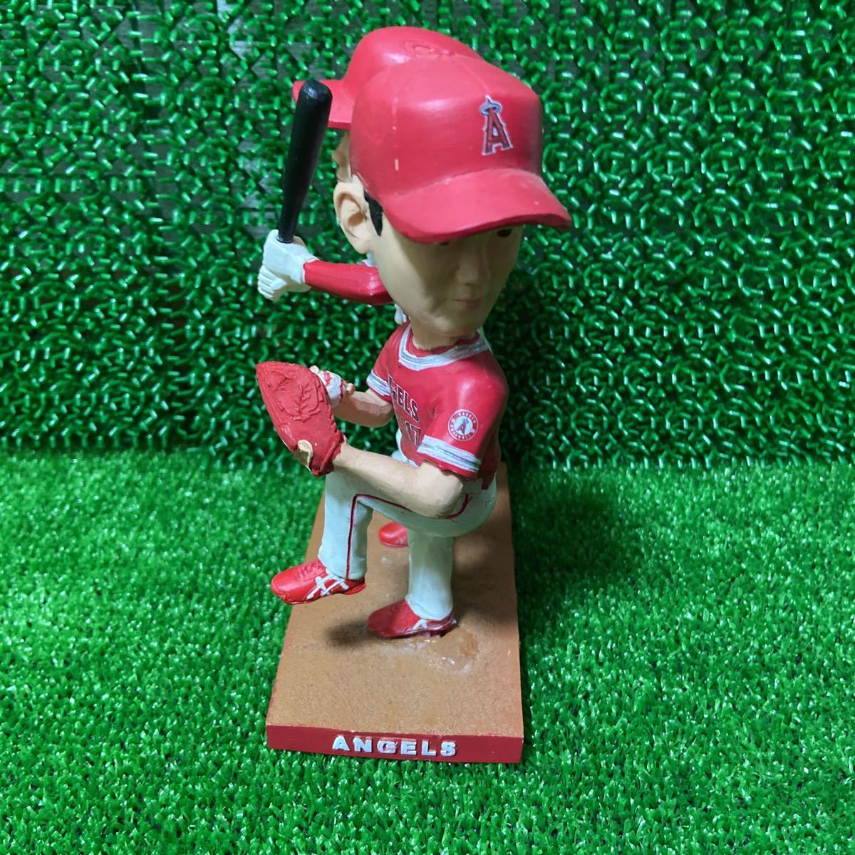 2018デビュー年大谷翔平球場配布二刀流フィギュアボブルヘッドバブル