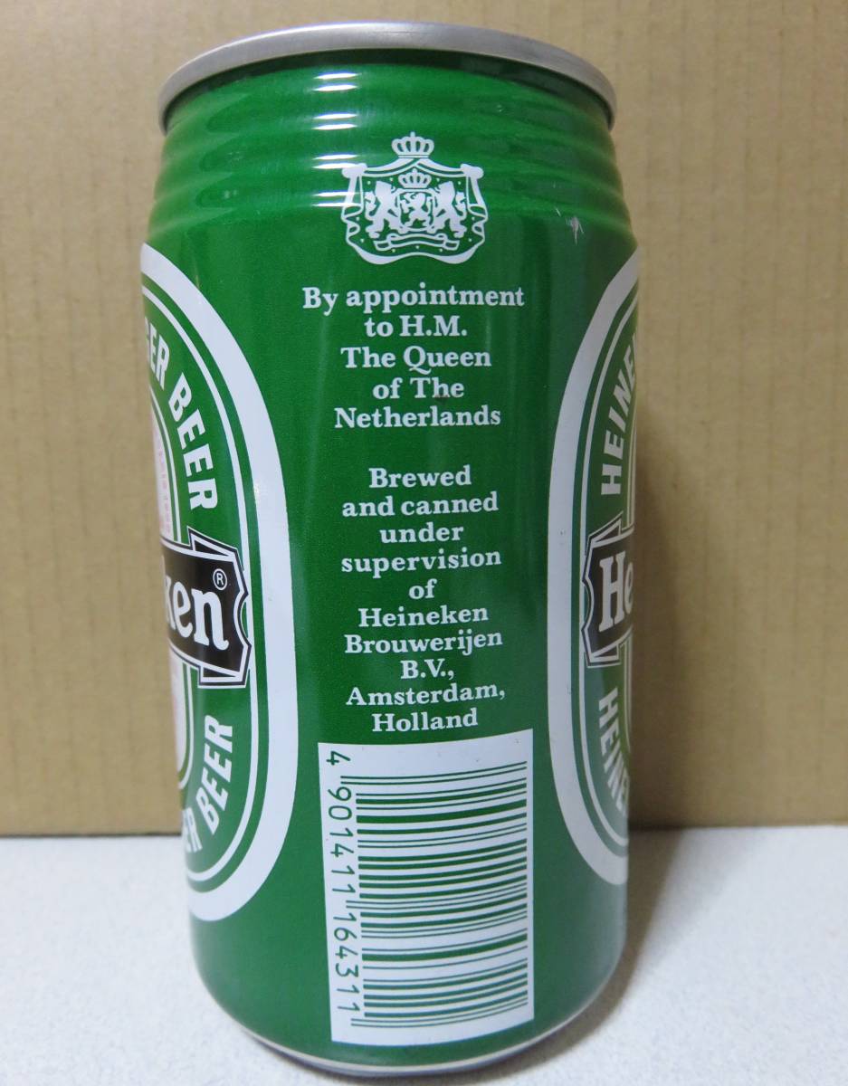 空き缶 Heineken BEER ハイネケン ビール 1987年製 昭和 レトロ キリン 