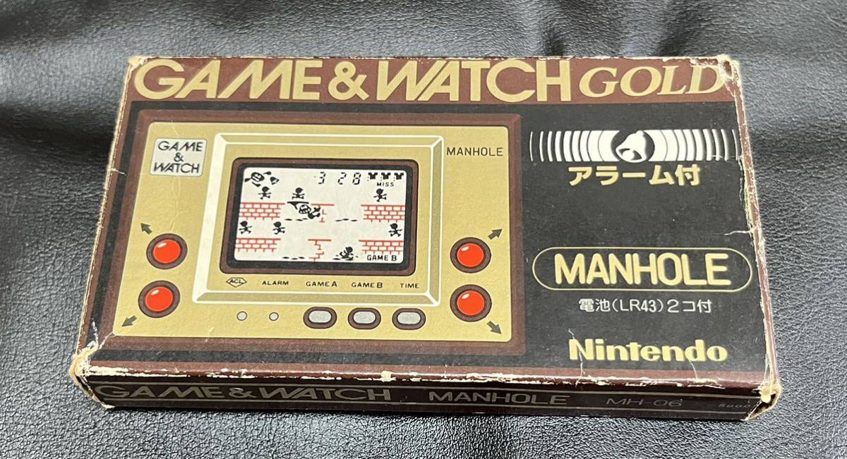 本物保証，人気 任天堂 Nintendo ニンテンドー ゲーム&ウォッチ ゲームウォッチ GAME&WATCH マンホール 箱付(ゲームウォッチ)｜売買されたオークション情報、yahooの商品情報をアーカイブ公開 - オークファ ゲームウォッチ