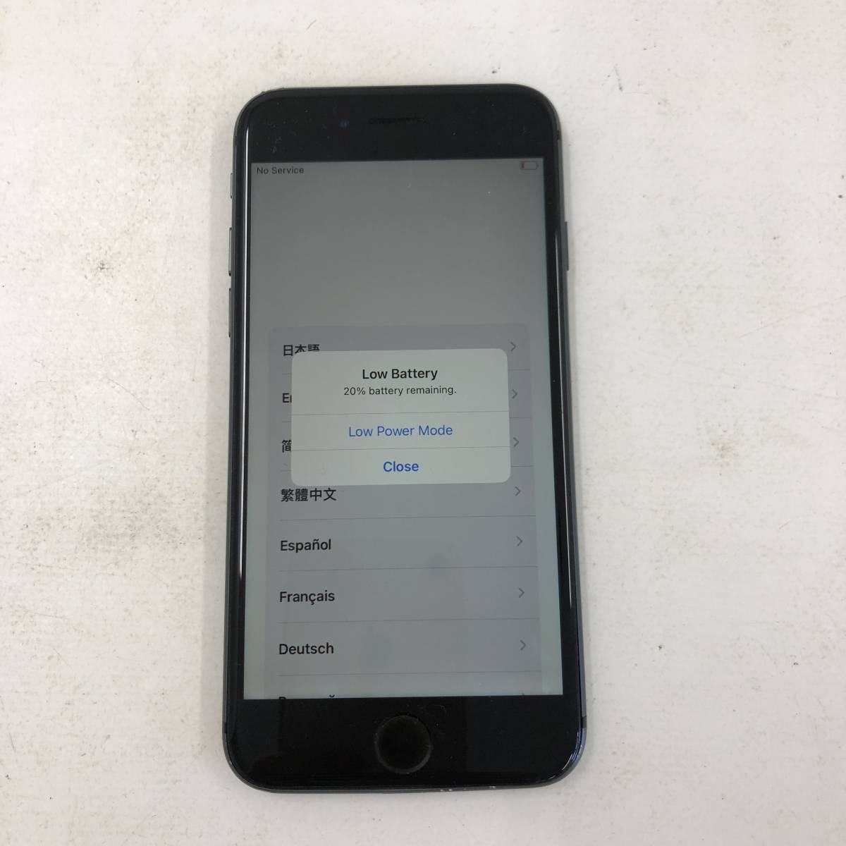 1円～】Apple iPhone8 64GB スペースグレイ SIMロックあり ※本体のみ 