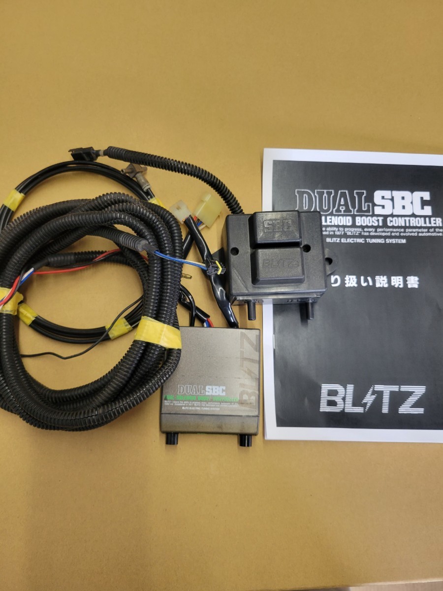 Blitz DUAL SBC ブーストコントローラー S13 S14 S15 R32 R33 R34 SR20 