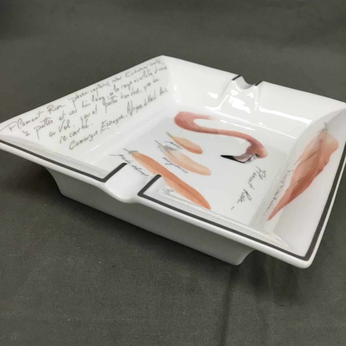 HERMES 050419 232921 HERMES エルメス アッシュトレイ 灰皿 喫煙具