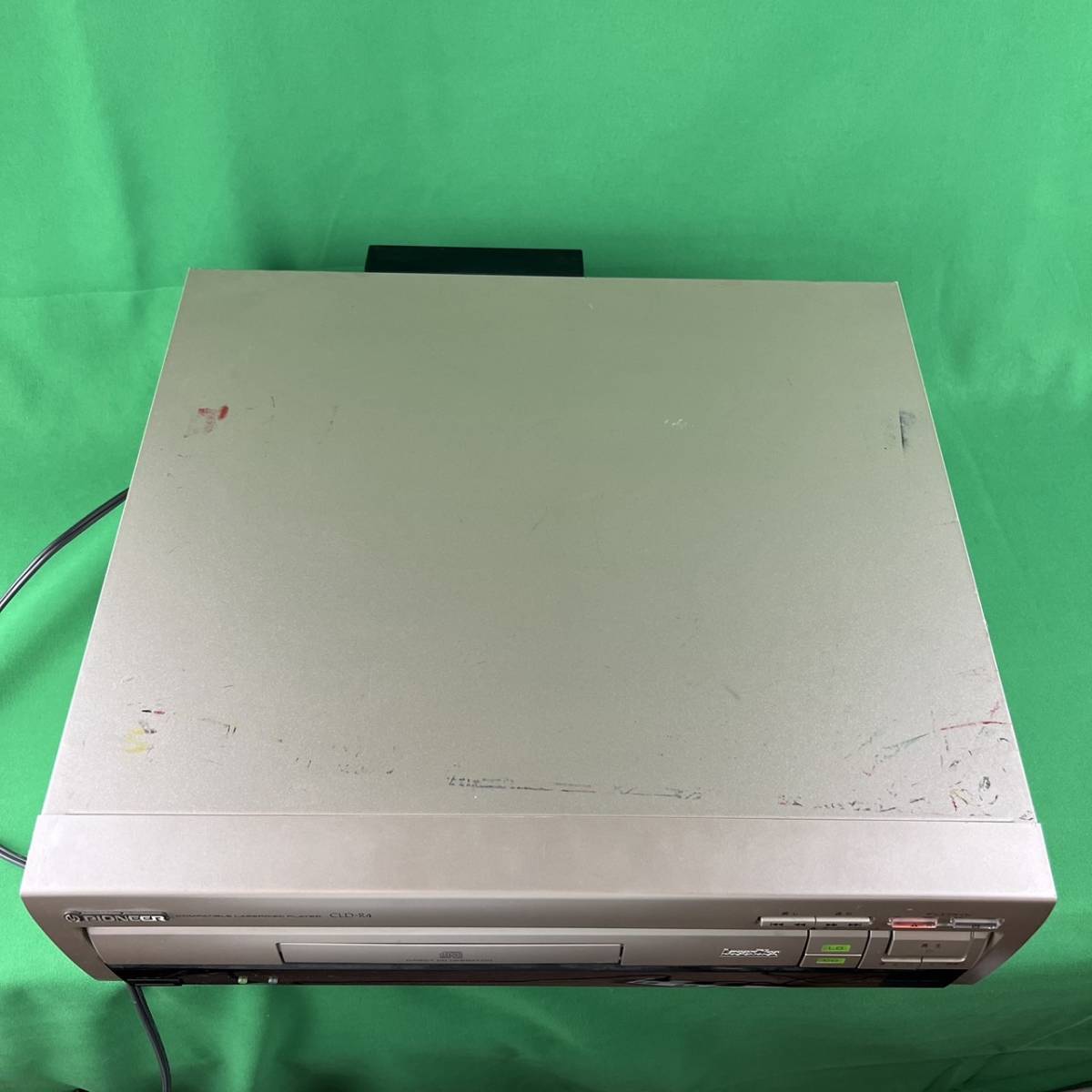 パイオニア　PIONEER　LD　CD　プレーヤー　CLD-R4　通電のみ確認　【ジャンク品】