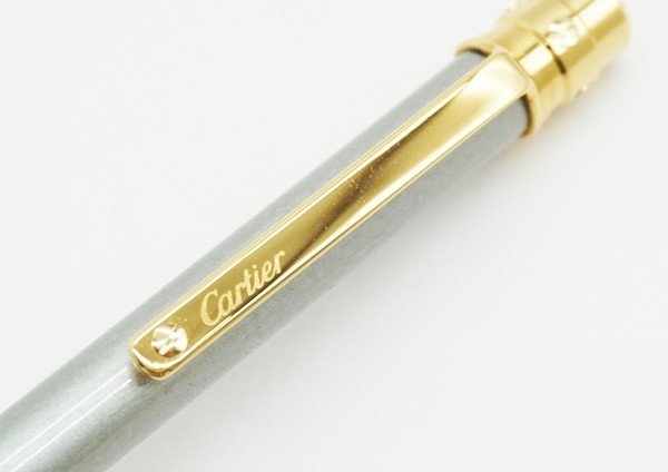 ◇美品【Cartier カルティエ】サントス ドゥ カルティエ ボールペン