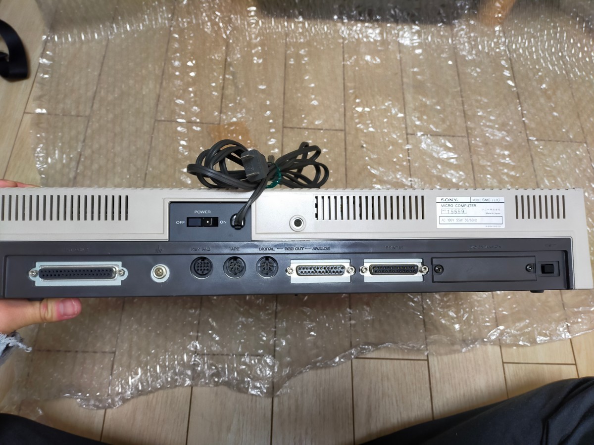 ジャンク」SONY ソニー SMC-777C MICRO COMPUTER パソコン フロッピー 