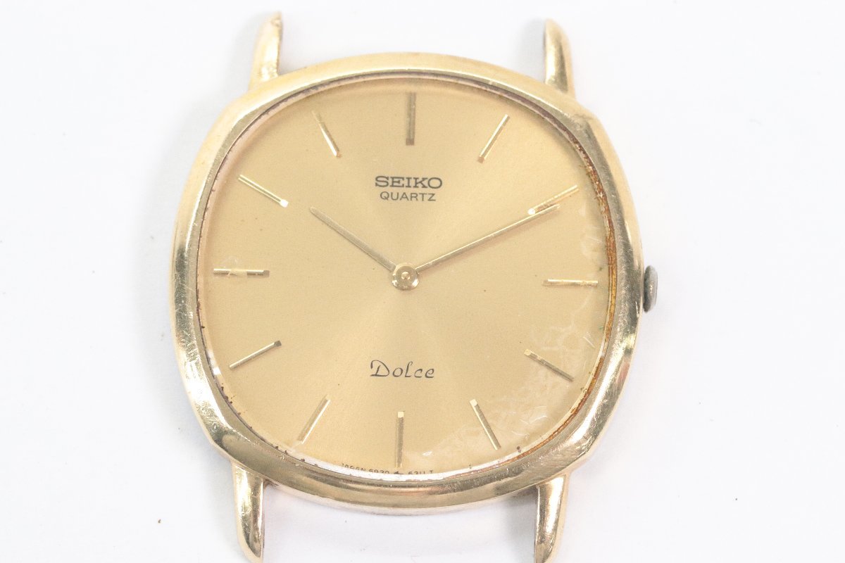 SEIKO セイコー Dolce ドルチェ 5930-5280 14K×SS クォーツ メンズ