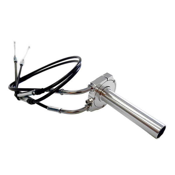 ホンダ FTR223 ゼッケン無 100mmロング ハイスロキットセット 本体+ブラック