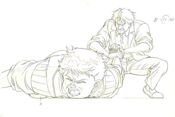 貴重・3枚セット】AKIRA 原画 修正原画 大友克洋 アキラ 金田 映画 