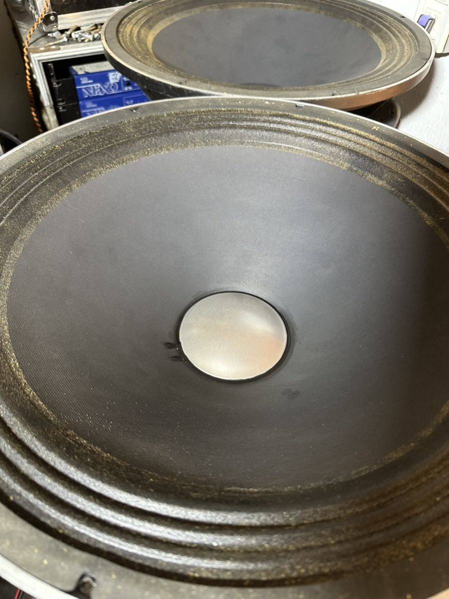 JBL E155-8 18インチ ウーファーユニットペア 8Ω (スピーカー本体 