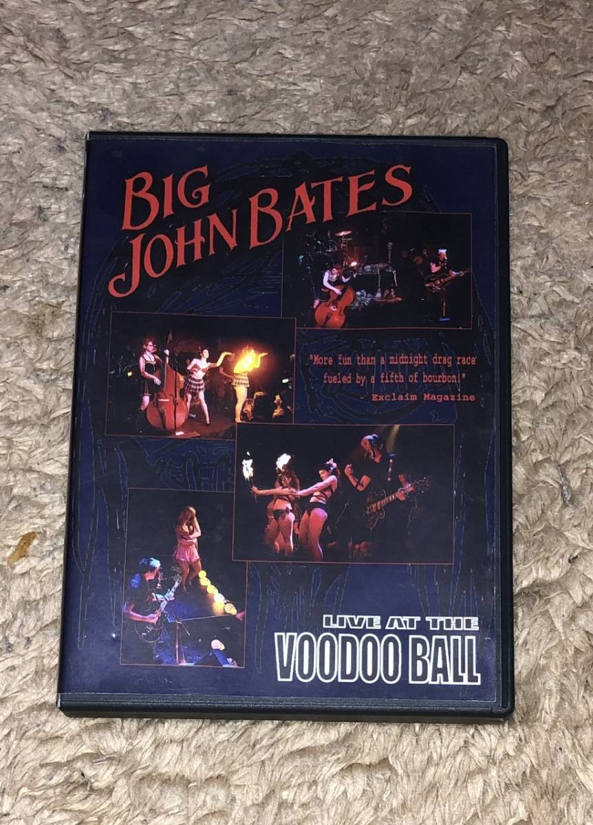 ☆セクシーライブ☆サイン入り☆BIG JOHN BATES DVD☆サイコビリーネオ