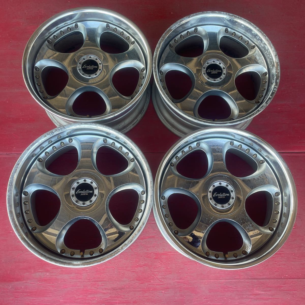 シュティッヒ エボリューション 絶版 stich evolution シュティッヒ エボリューション 18×8.5J ET+29/+
