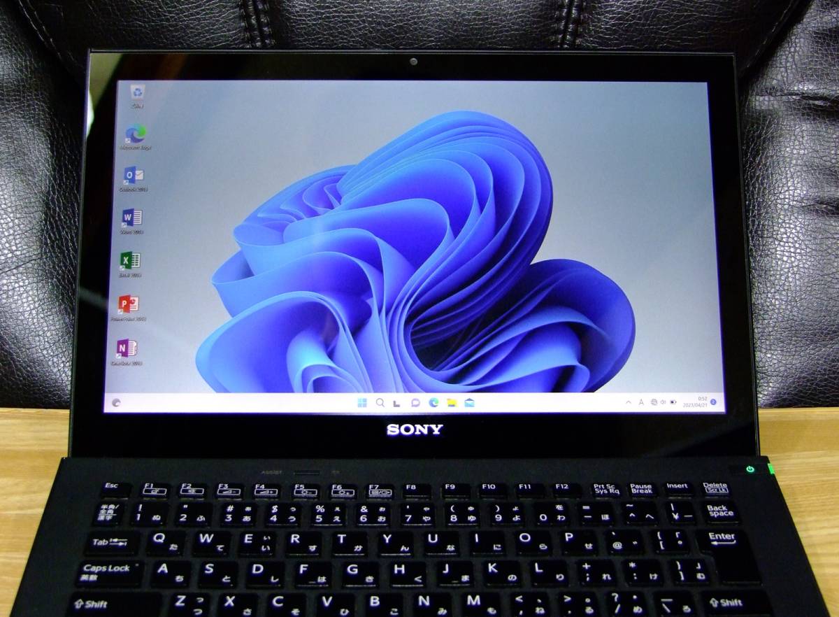 SONY VAIO PRO S11 SVP112A1CN カーボン Windows11 Core i5 4GB 128GB