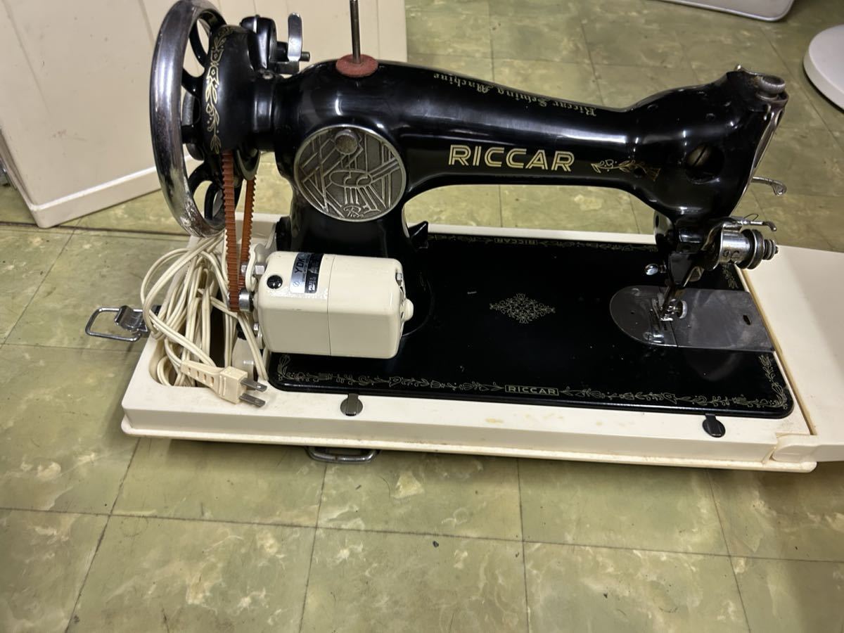 ☆CUSTOM MADE HI Deluxe RICCARリッカー ミシン 1001 アンティーク