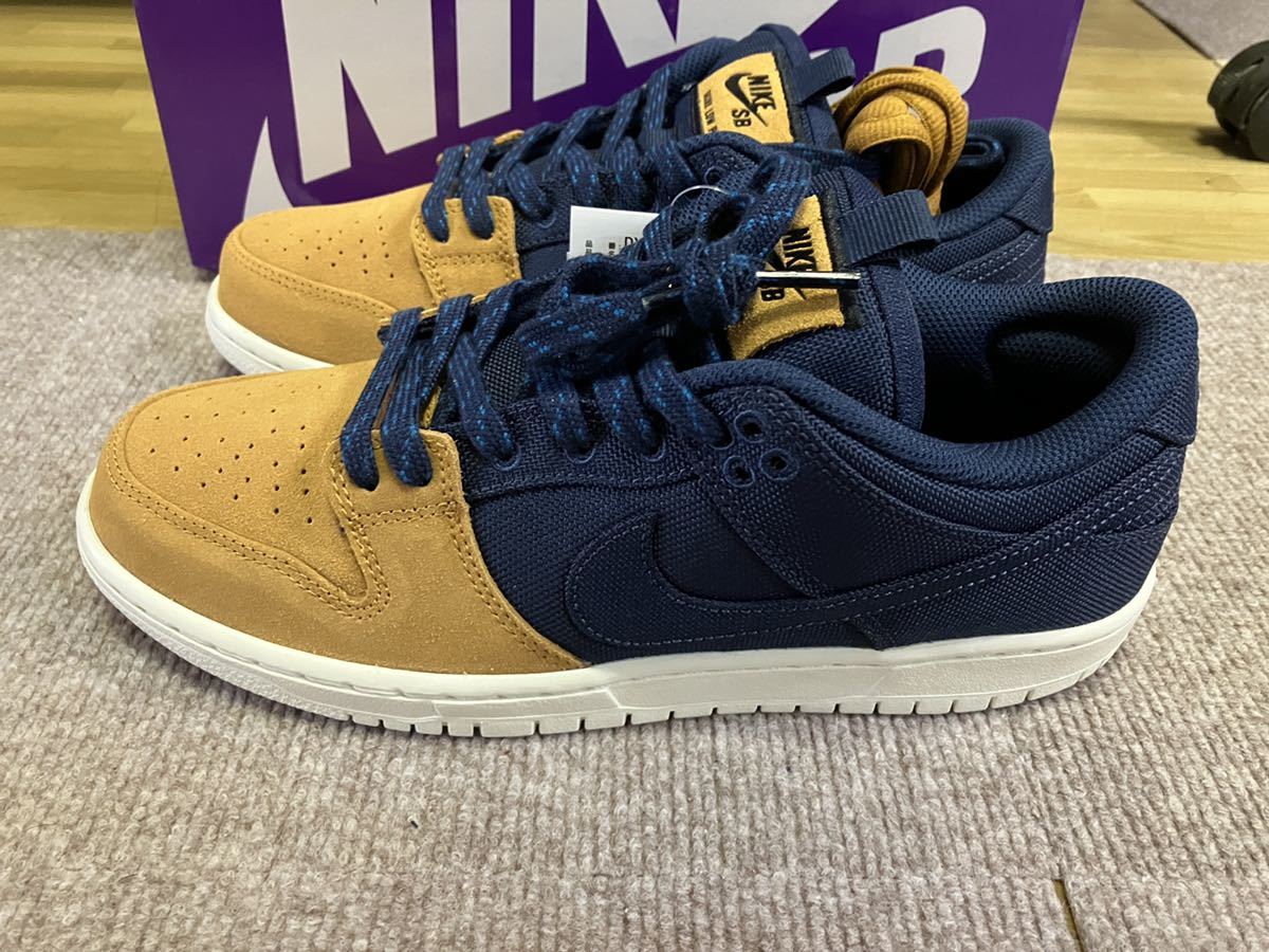 26cm Nike SB Dunk Low Desert Ochre and Midnight Navy ナイキ ダンク