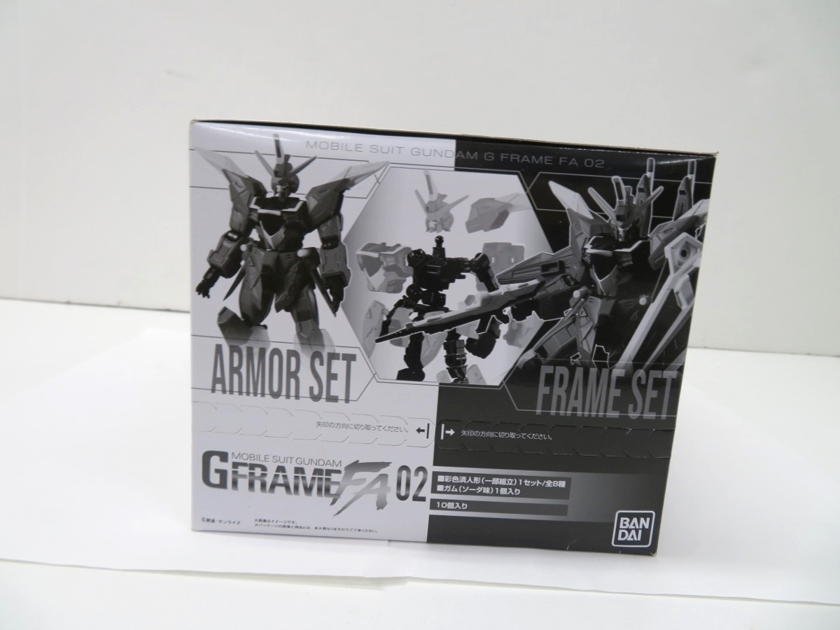 065B271☆【未開封品】食玩 機動戦士ガンダム GフレームFA 02 10個入 