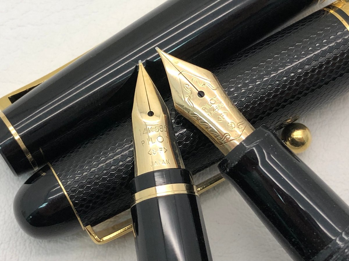オンラインストア在庫 黒い万年筆 ペン先14k 【公式通販】