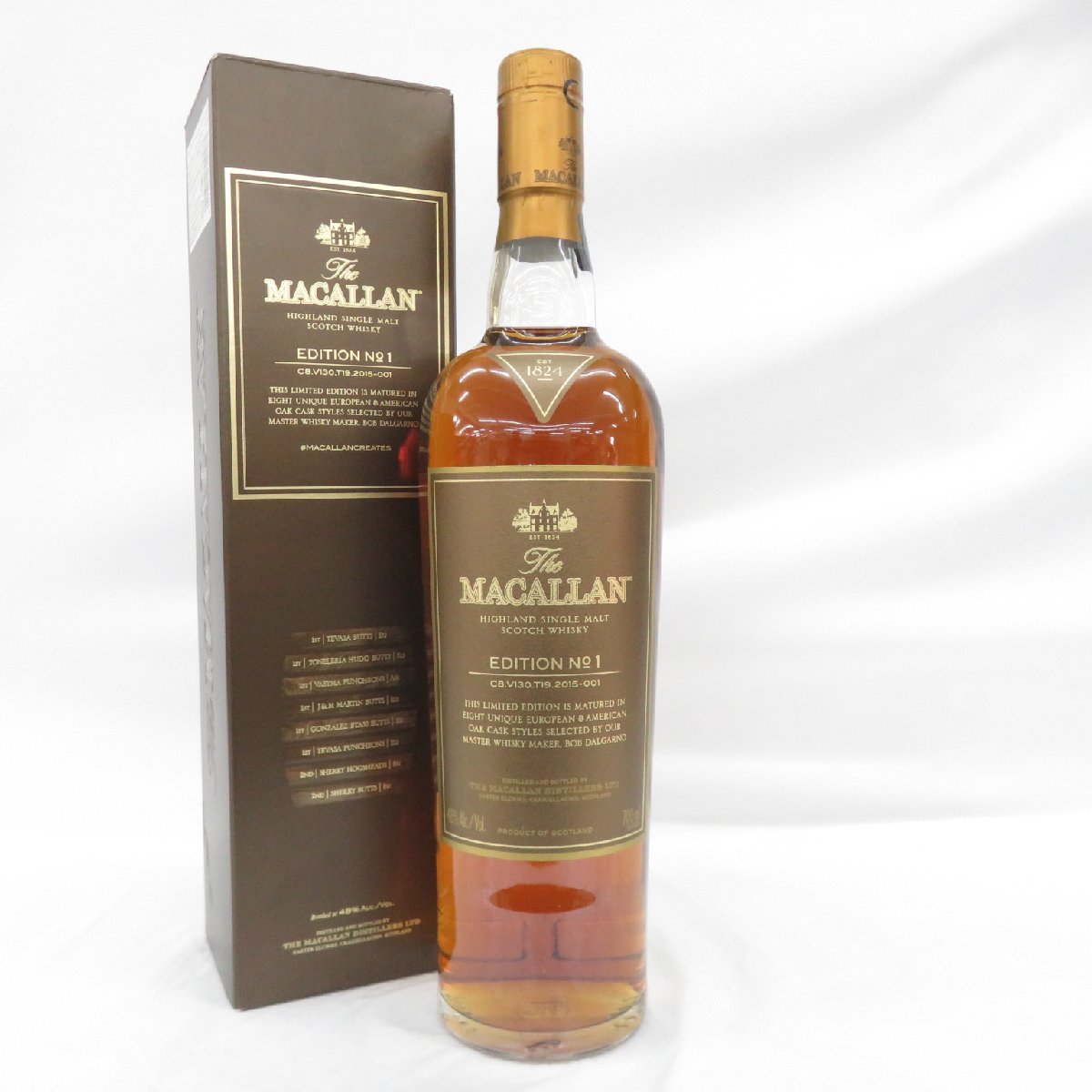 未開栓 THE MACALLAN ザ マッカラン EDITION No3 エディション ナンバースリー MACALLAN ◇ エディション 箱付 No.6 No.3