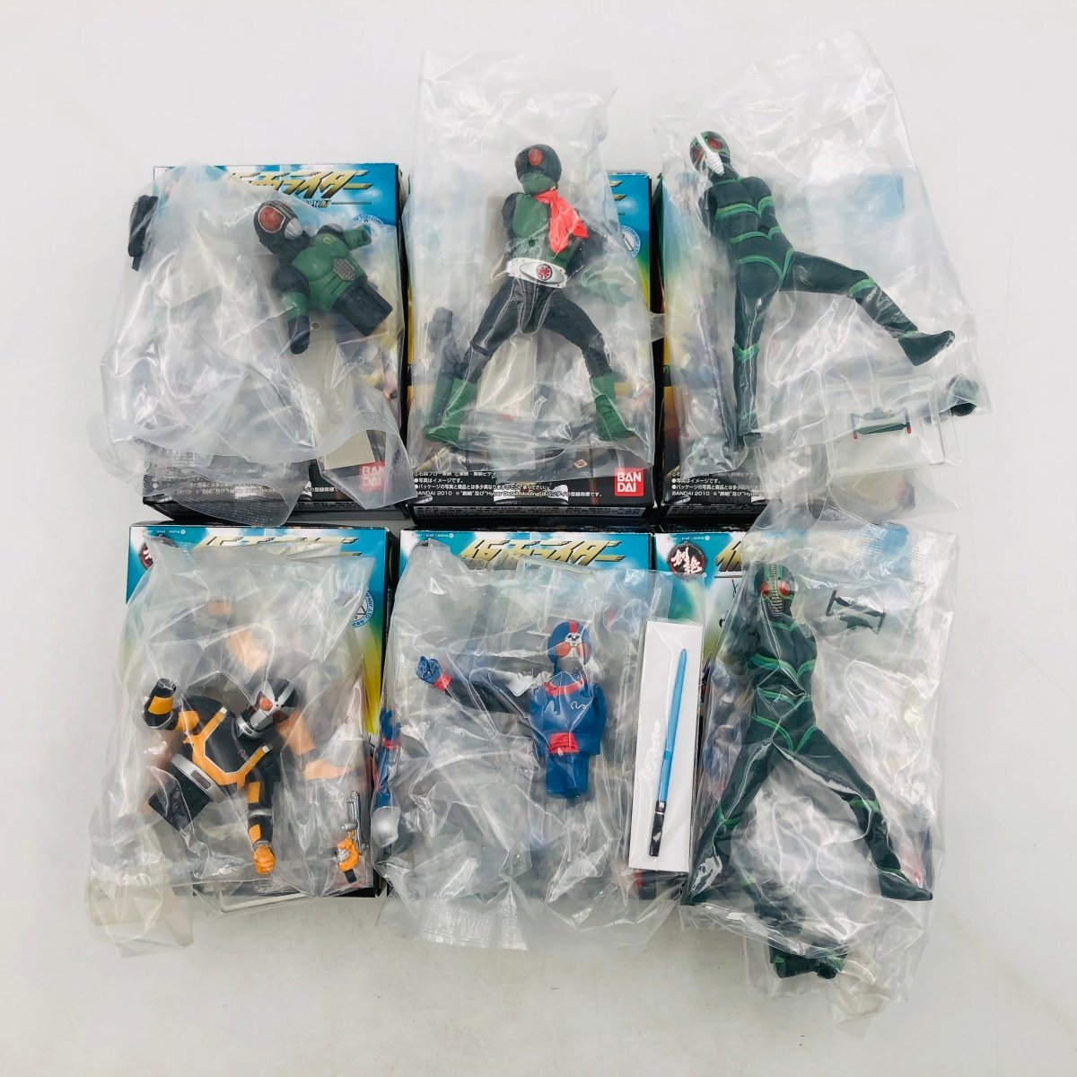 新古品 HDM創絶 仮面ライダー 太陽の子だ！RX編 シークレット含む 全6 