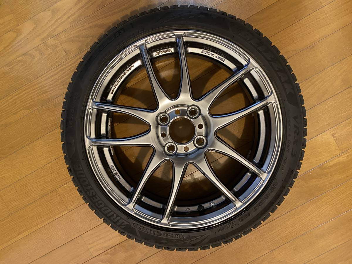 ☆手渡し可 WORK EMOTION CR Kiwami 4本セット 16インチ 5.5J イン 