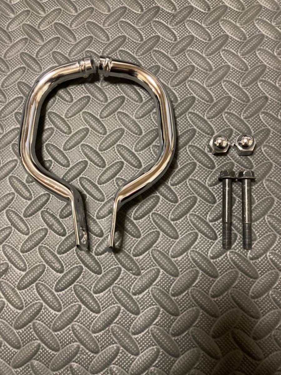 【新車外し】W650グラブバー タンデムバー　W400 W800