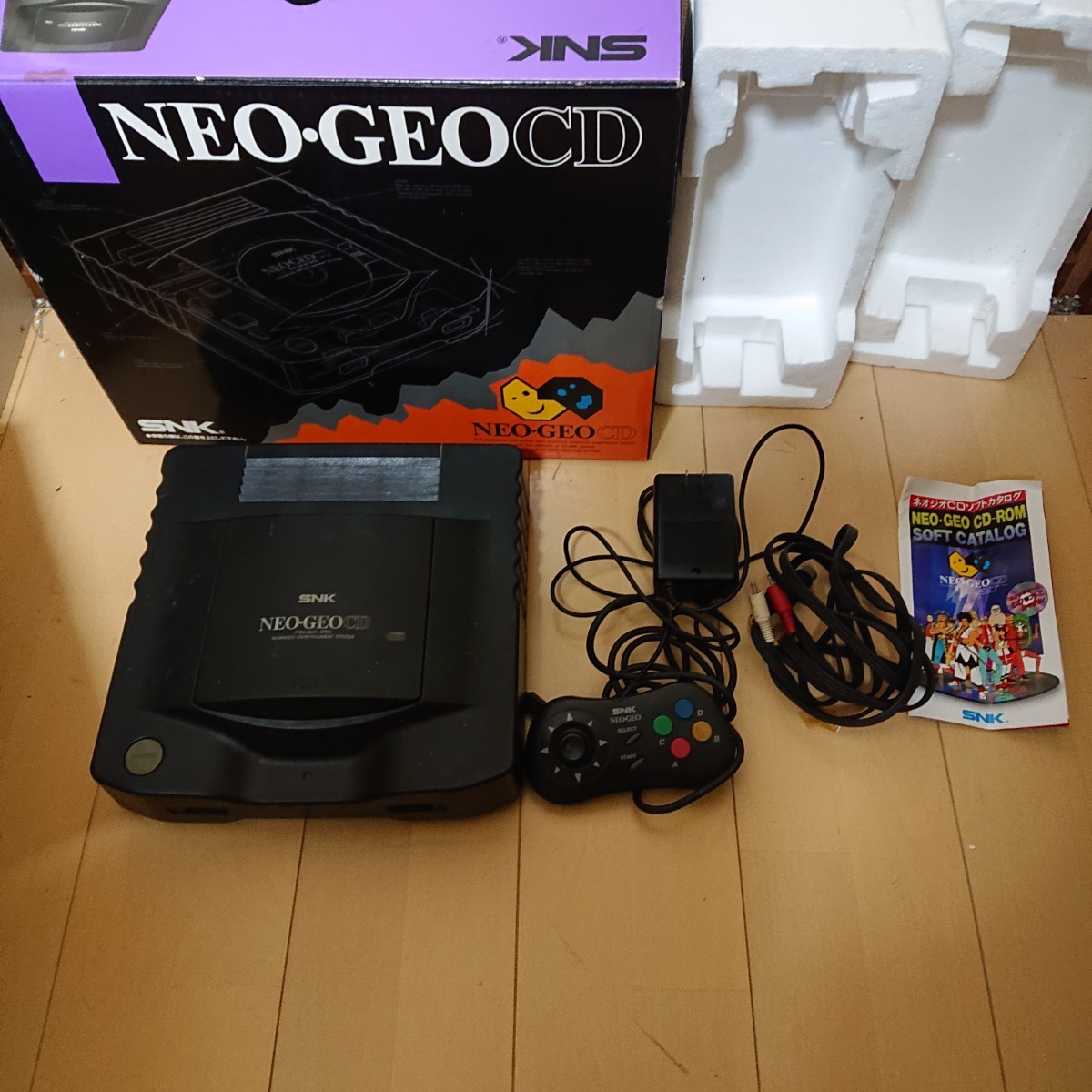 動作品！美品 ネオジオCD NEO-GEO CD 本体のみ（SNK NEO-GEO CD 本体 