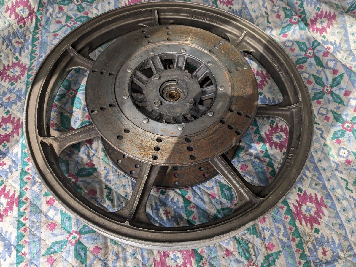 カワサキ Z400FX 純正 フロントホイール