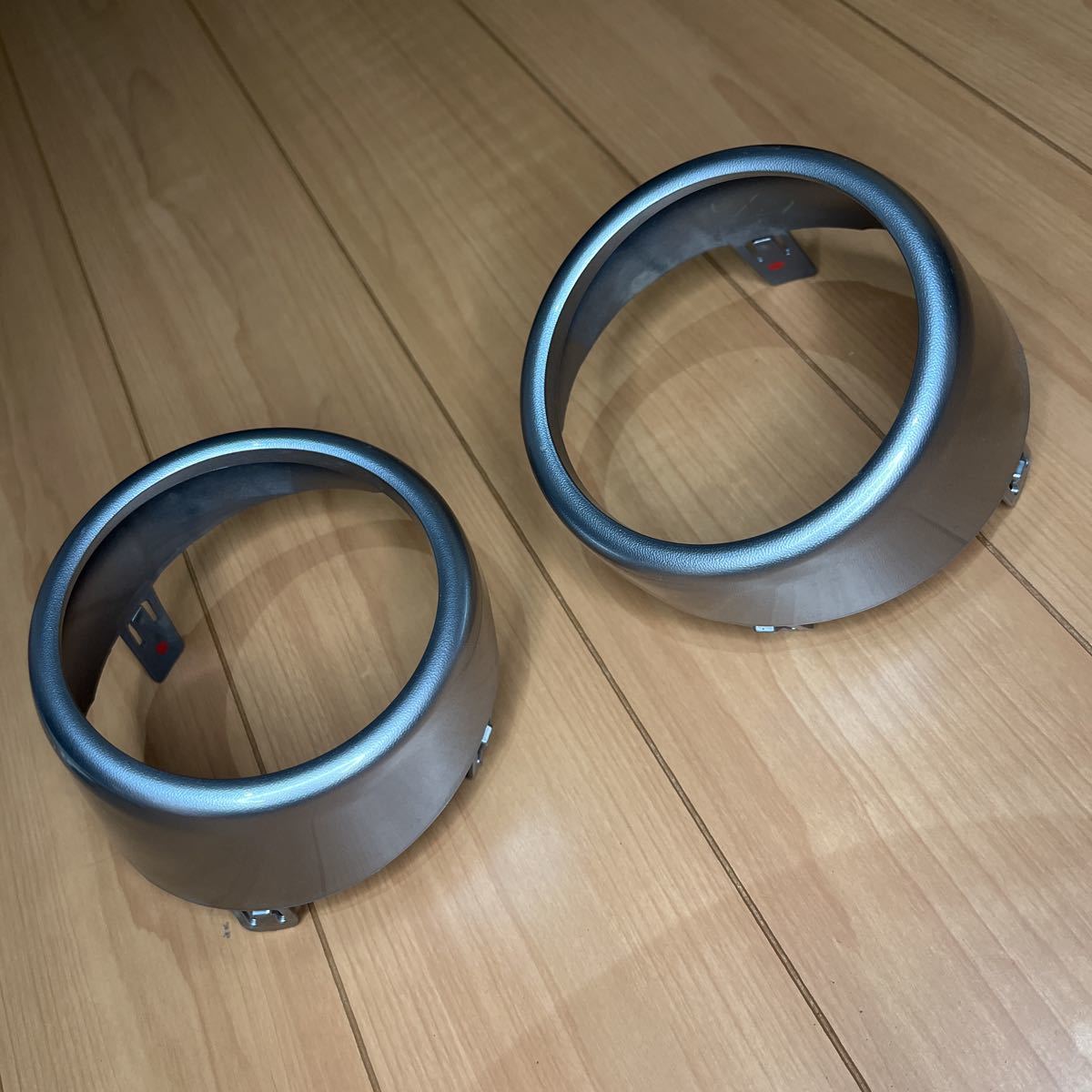 200系 ハイエース レジアスエース スーパーGL 50TH アニバーサーリーリミテッド 純正フォグカバー 美品 シルバー