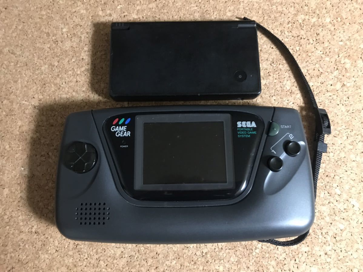 ジャンク) SEGA セガ 《GAME GEAR 》ゲームギア (HGG-3210)本体&《DSi