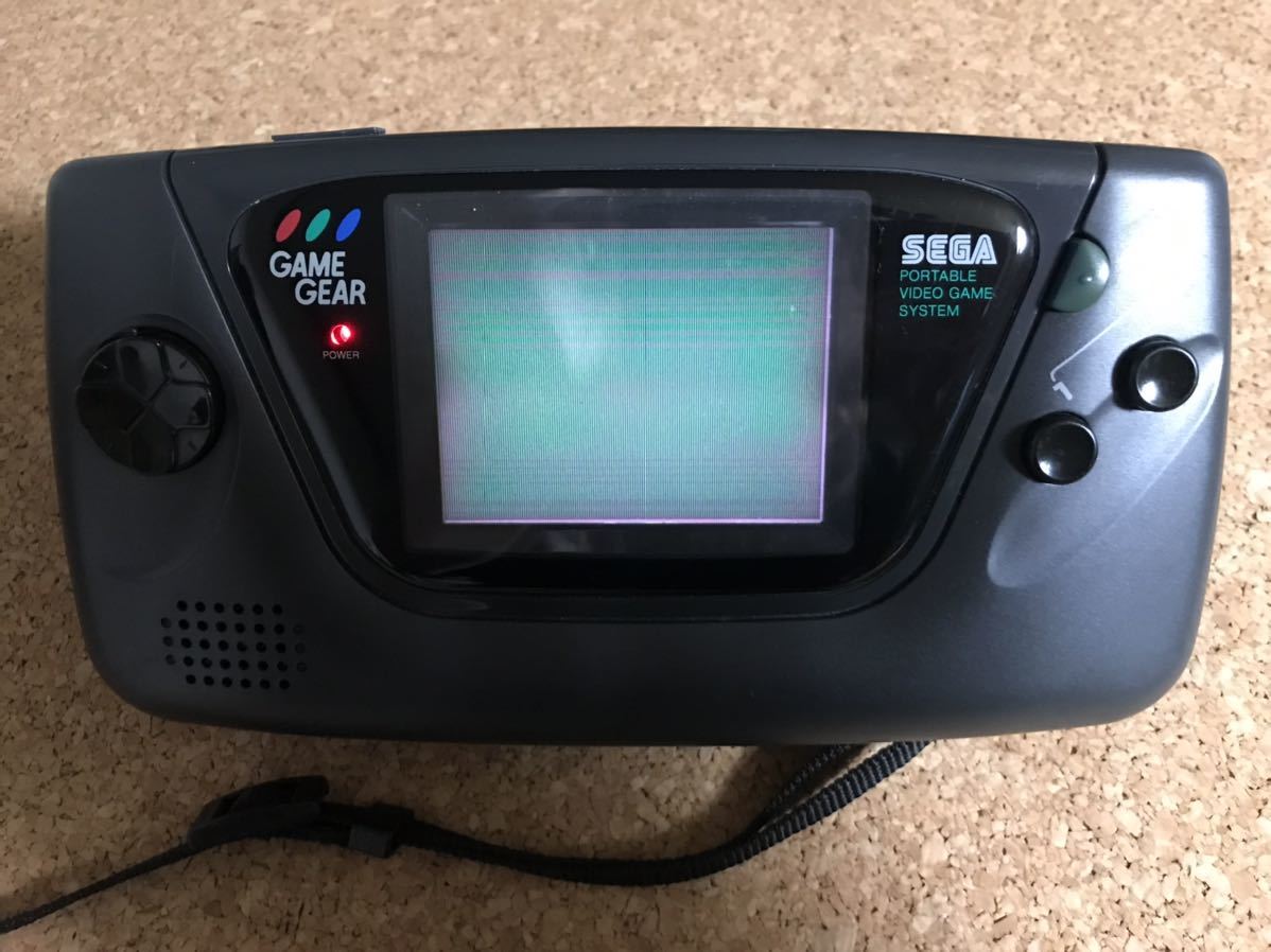 ジャンク) SEGA セガ 《GAME GEAR 》ゲームギア (HGG-3210)本体&《DSi