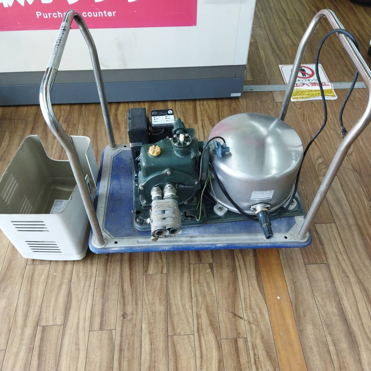 日立浅深用自動ポンプ　CT-P600w形　※ジャンク品 ジャンク出品 ※店頭引き取り限定 HITACHI CT-P600W 浅深両用自動井戸