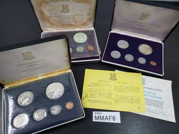 MMAF6 記念硬貨　記念コイン　記念メダル　おまとめ　1974年　ヴァージン諸島　