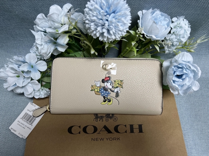 コーチ 財布 COACH 長財布 アコーディオン ジップ ウォレット 100周年限定コレクション CH472 A08