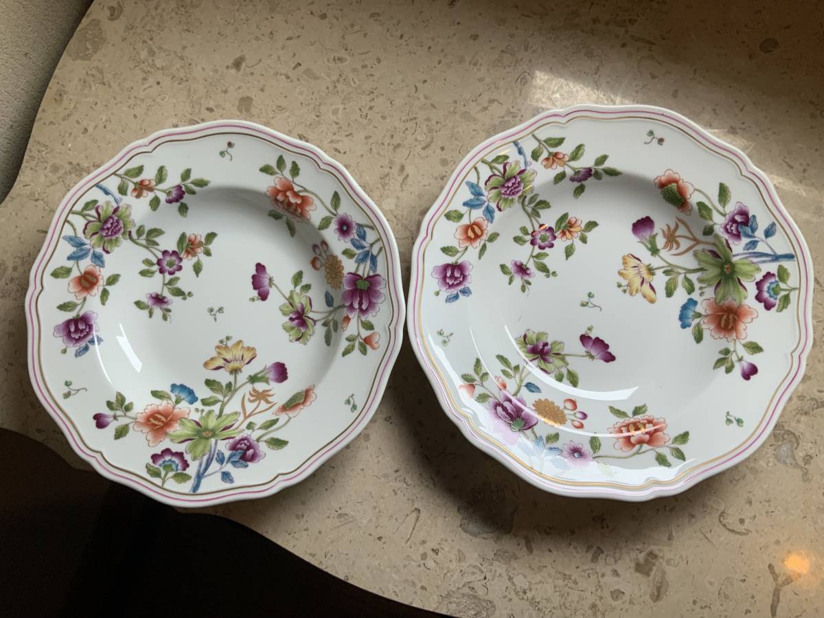 完全新品未使用　2枚組　リチャードジノリ　グランデューカ　大深皿　φ23.5cm 高約3cm ２個セット　大皿　連休安売りセール