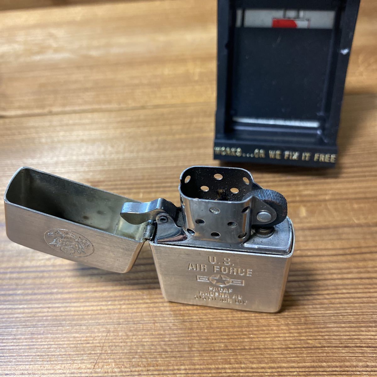 ZIPPO ジッポ U.S. AIR FORCE PACAF KADENA AB 313TH AIR DIV 嘉手納 