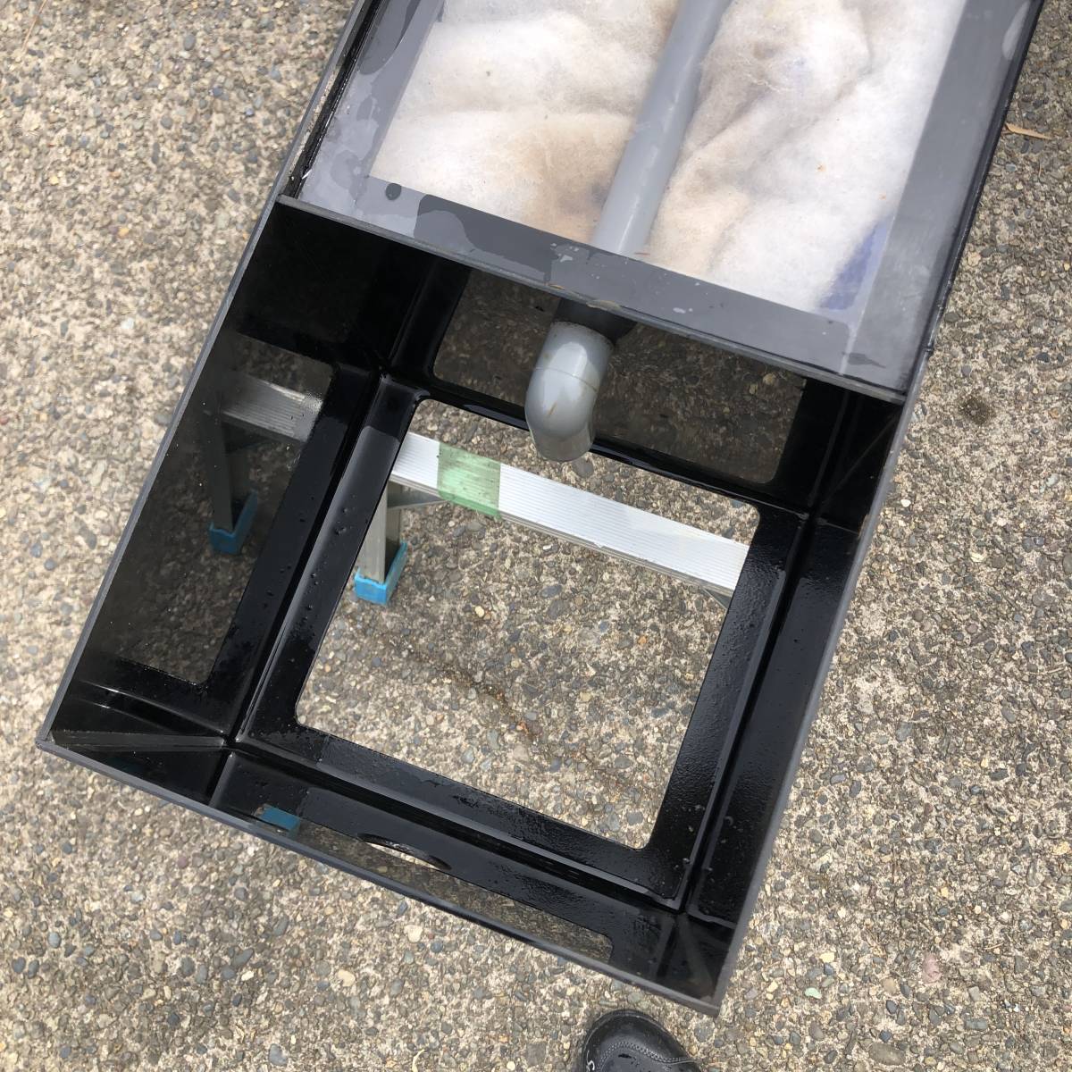 rei-sea レイシー RF-120 上部濾過BOX 濾過箱 上部フィルター 現状品