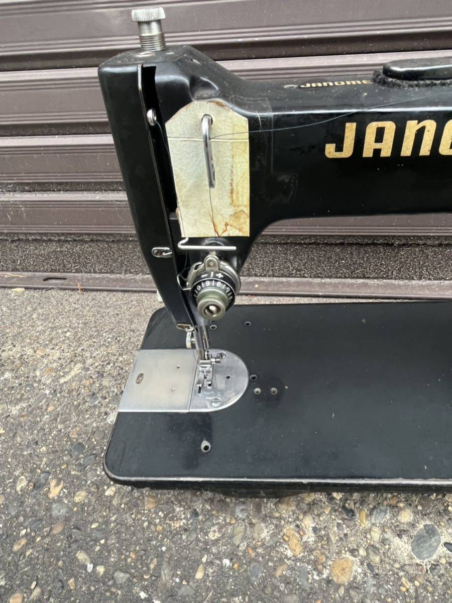 11S3☆JANOME/ジャノメ/sewing machine☆ 【MODEL 802】 手工芸 ハンド