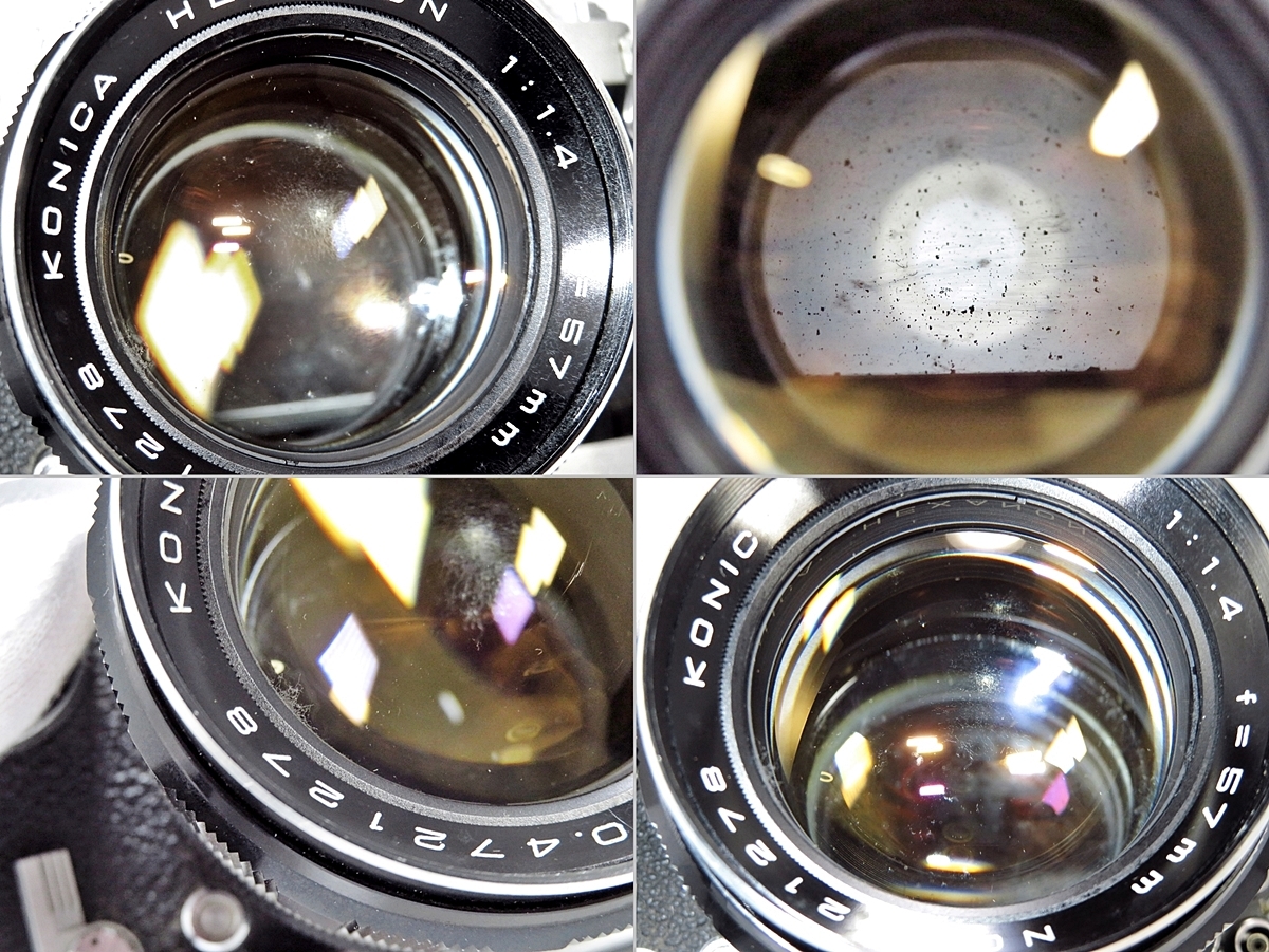 KONICA AUTOREX HEXANON 1:1.4 f=57mm UV SL39.3C コニカ オート