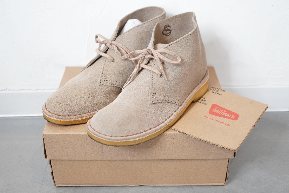 良品】Clarks クラークス Desert Boot UK 4.5(23.5cm相当 良品】Clarks クラークス Desert Boot UK 4.5(23.5cm相当