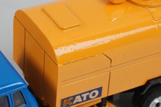 シンセイ 1/73 KATO 真空吸込式 路面清掃車 ストリートスイーパ ミニ