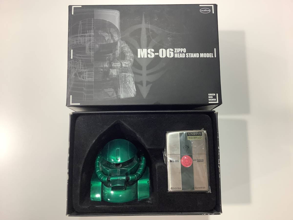 2025，SALE 25.7 1円〜 保管品 ジッポー 機動戦士ガンダム MS-06 HEAD STAND MODELZAKU ザク スタンドセット グリーン系 ライター(アニメーション、ヒーロー)｜売買されたオークション情報、yahooの商品情報をア Zippo