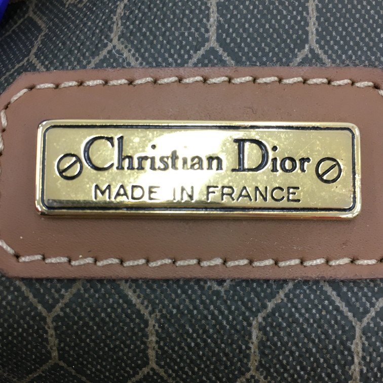 BDAX0087】ChristianDior クリスチャンディオール レザーボストン