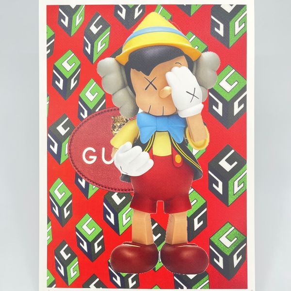 DEATH NYC 世界限定100枚 アートポスター Kaws カウズ コンパニオン  