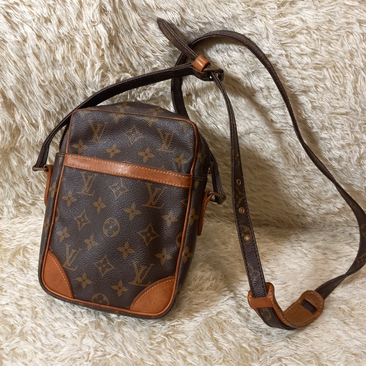 1円 LOUIS VUITTON ルイヴィトン ショルダーバッグ ダヌーブ M45266 