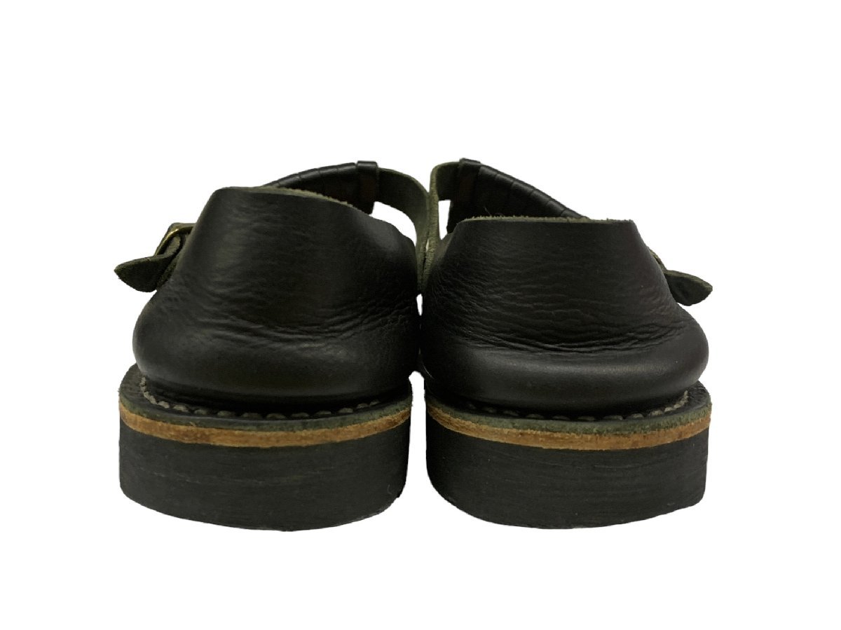 STEVE MONO(スティーブ モノ) Sandals Leather Black サンダル レザー 